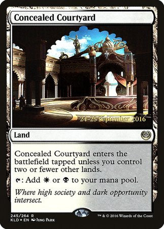 Concealed Courtyard [Kaladesh Promos] | GnG Games