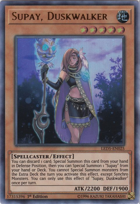 Supay, Duskwalker [LED5-EN025] Ultra Rare | GnG Games