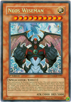 Neos Wiseman [CSOC-EN097] Secret Rare | GnG Games