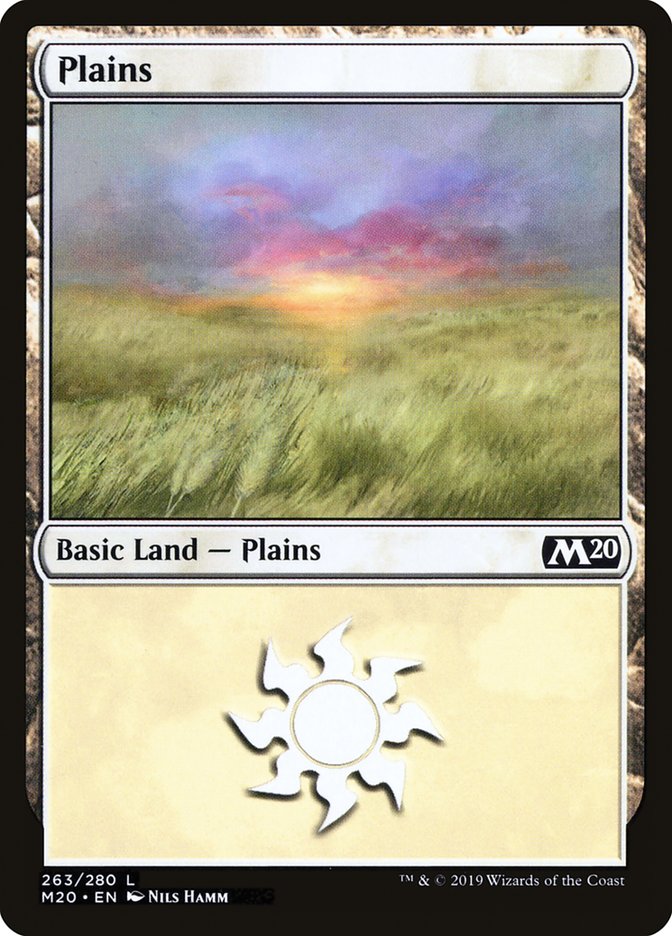 Plains (#263) [Core Set 2020] | GnG Games