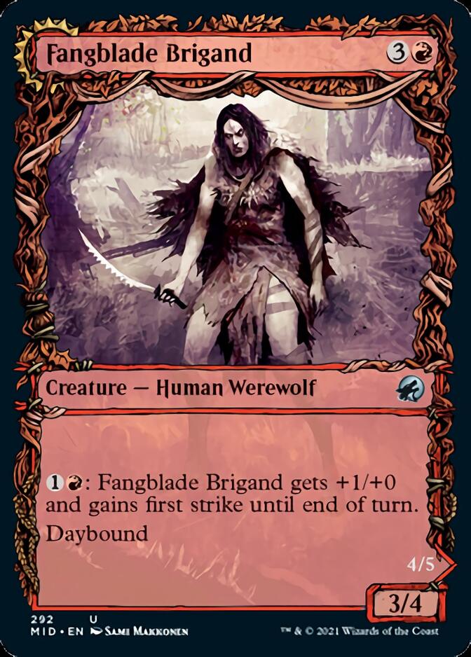 Fangblade Brigand // Fangblade Eviscerator (Showcase Equinox) [Innistrad: Midnight Hunt] | GnG Games