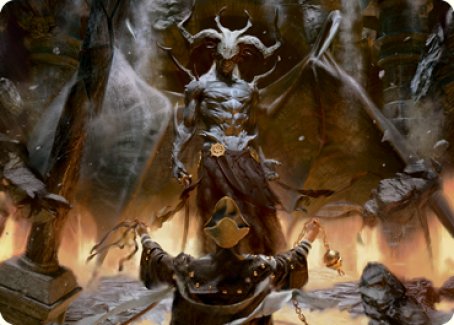 Ormendahl, the Corrupter Art Card [Innistrad: Midnight Hunt Art Series] | GnG Games