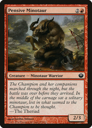 Pensive Minotaur [Journey into Nyx] | GnG Games