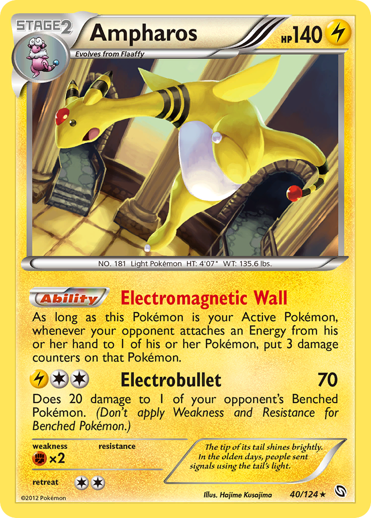 Ampharos (40/124) [Black & White: Dragons Exalted] | GnG Games