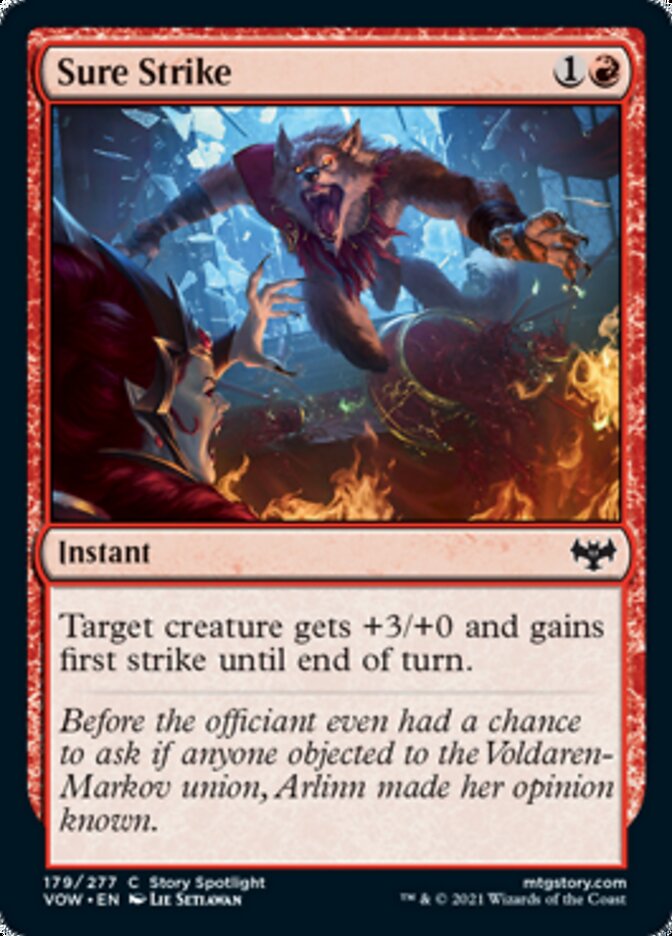 Sure Strike [Innistrad: Crimson Vow] | GnG Games