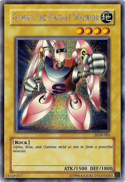 Gamma the Magnet Warrior [DOR-003] Secret Rare | GnG Games