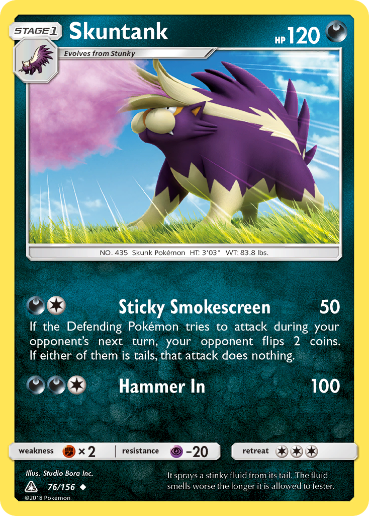 Skuntank (76/156) [Sun & Moon: Ultra Prism] | GnG Games