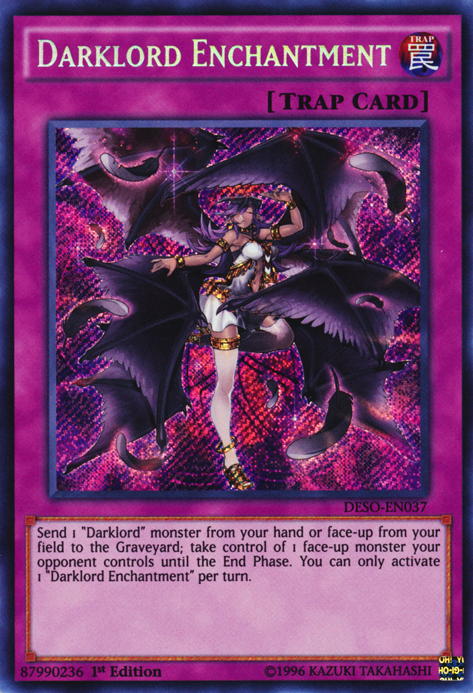 Darklord Enchantment [DESO-EN037] Secret Rare | GnG Games