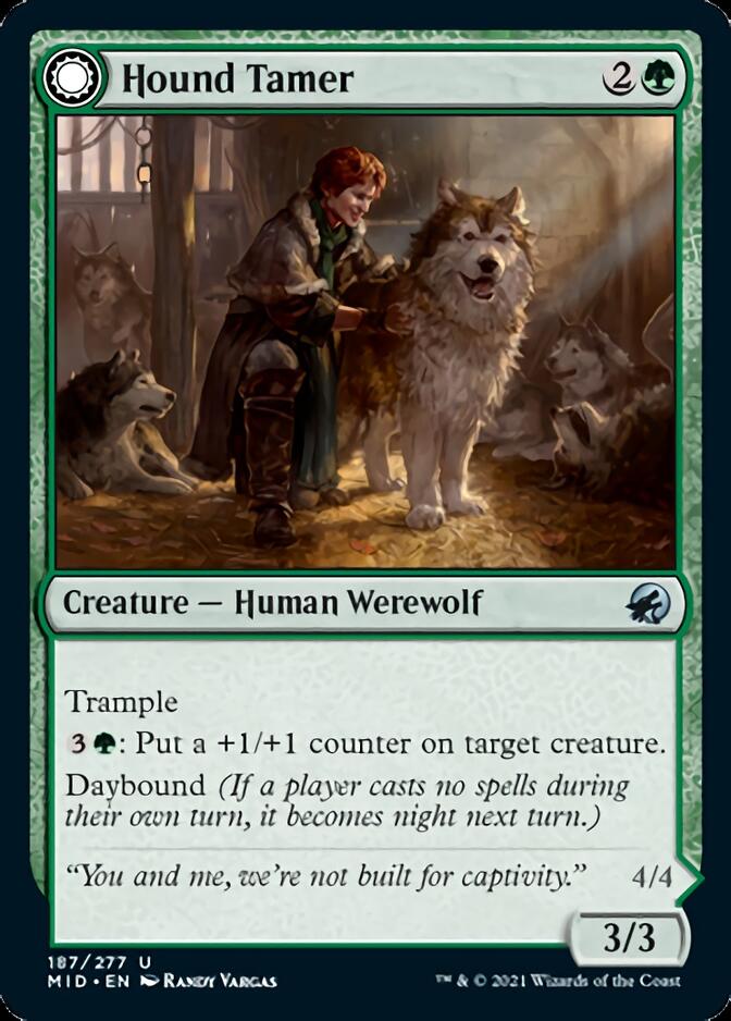 Hound Tamer // Untamed Pup [Innistrad: Midnight Hunt] | GnG Games