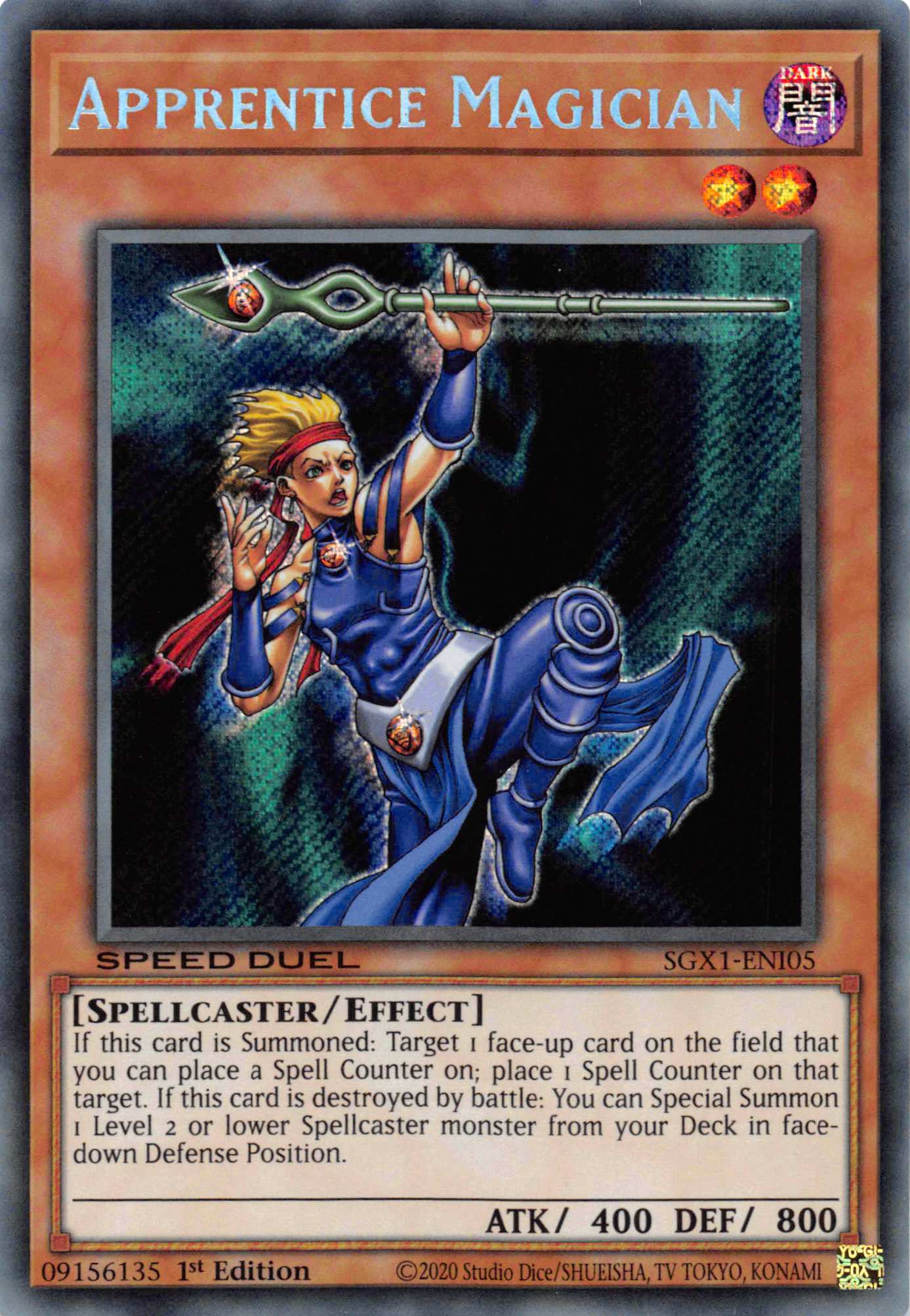 Apprentice Magician [SGX1-ENI05] Secret Rare | GnG Games