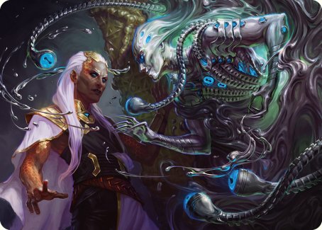 Mirage Mockery Art Card [Phyrexia: All Will Be One Art Series] | GnG Games