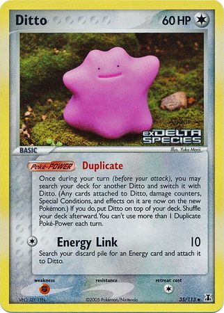 Ditto (35/113) (Stamped) [EX: Delta Species] | GnG Games