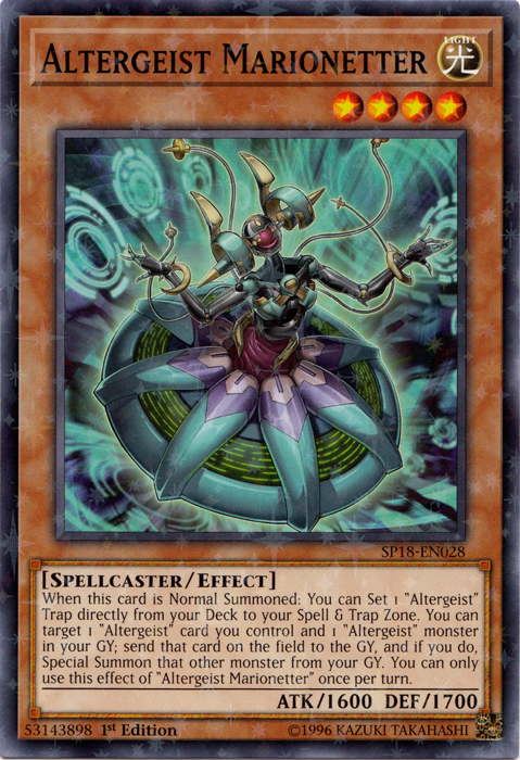 Altergeist Marionetter (Starfoil) [SP18-EN028] Starfoil Rare | GnG Games