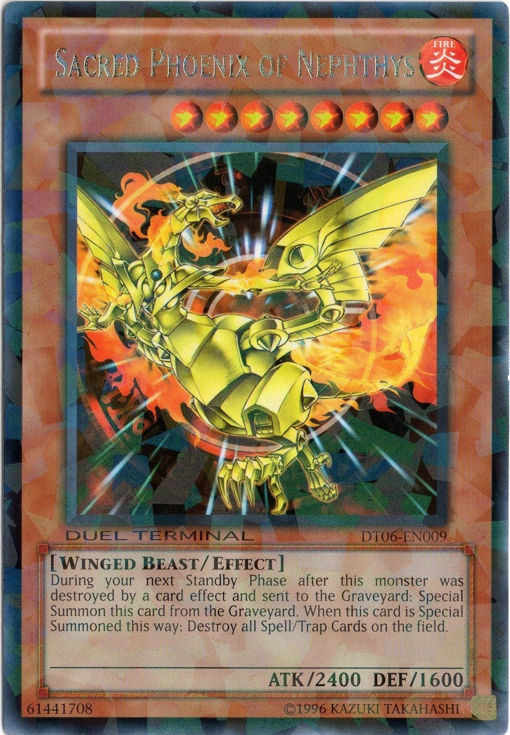 Sacred Phoenix of Nephthys [DT06-EN009] Rare | GnG Games