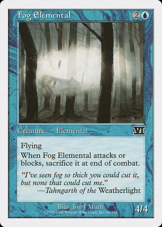 Fog Elemental [Classic Sixth Edition] | GnG Games