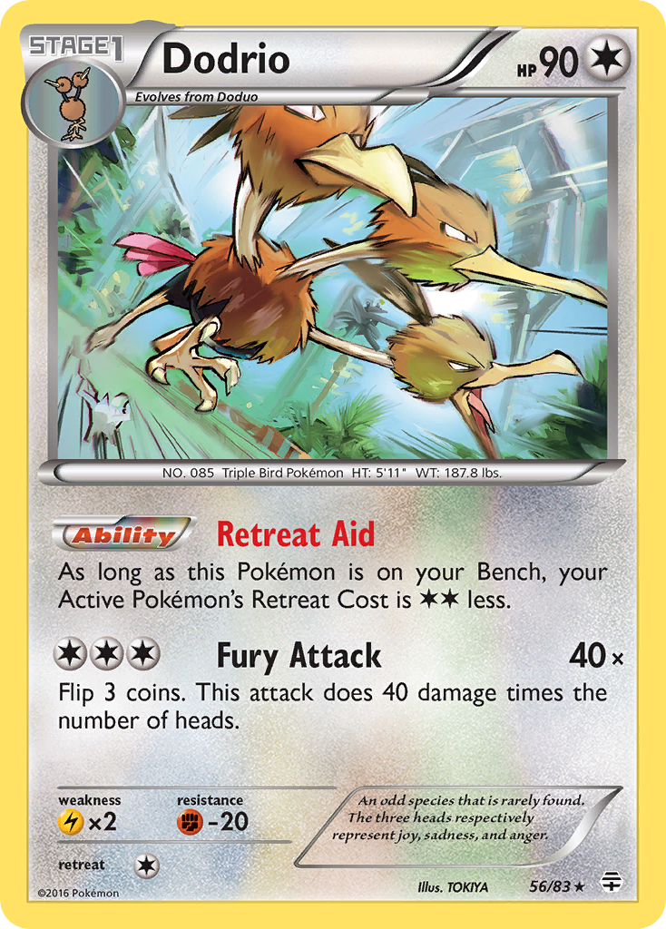 Dodrio (56/83) [XY: Generations] | GnG Games