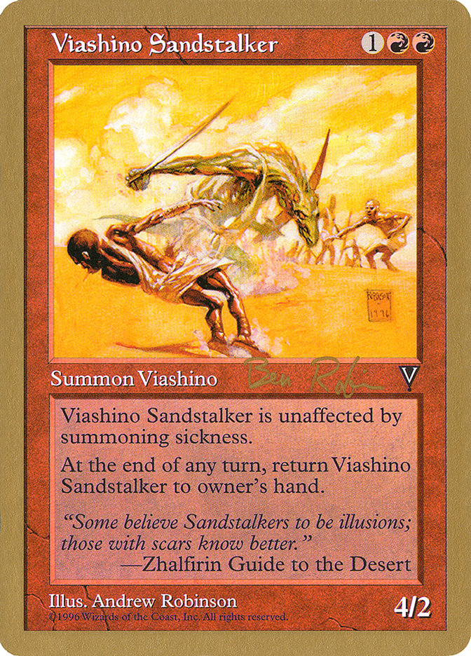 Viashino Sandstalker (Ben Rubin) [World Championship Decks 1998] | GnG Games