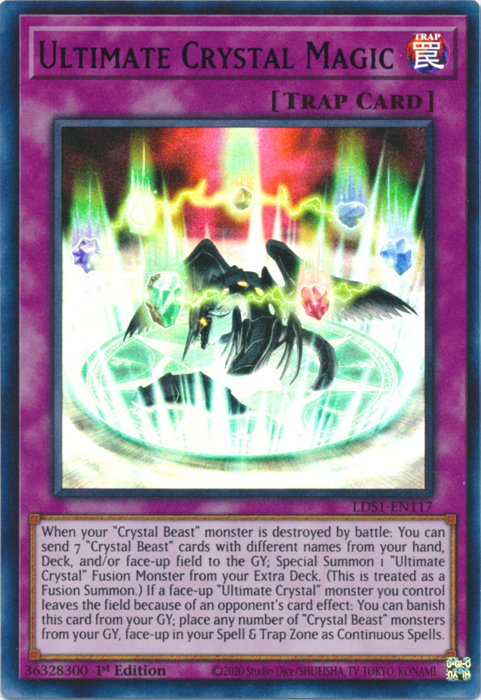 Ultimate Crystal Magic (Blue) [LDS1-EN117] Ultra Rare | GnG Games