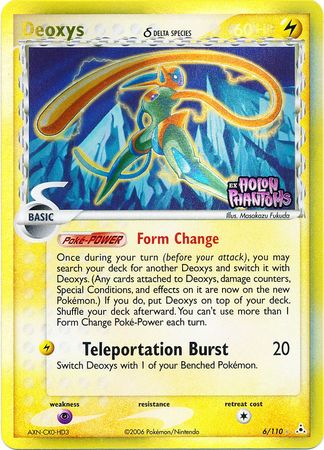 Deoxys (6/110) (Delta Species) (Stamped) [EX: Holon Phantoms] | GnG Games