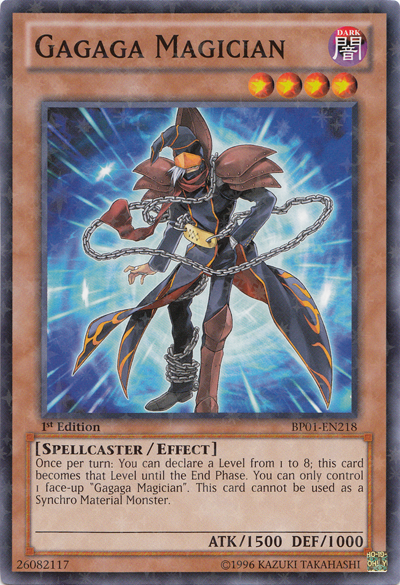 Gagaga Magician [BP01-EN218] Starfoil Rare | GnG Games