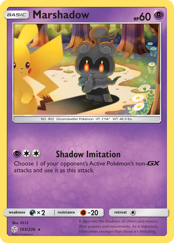 Marshadow (103/236) [Sun & Moon: Cosmic Eclipse] | GnG Games