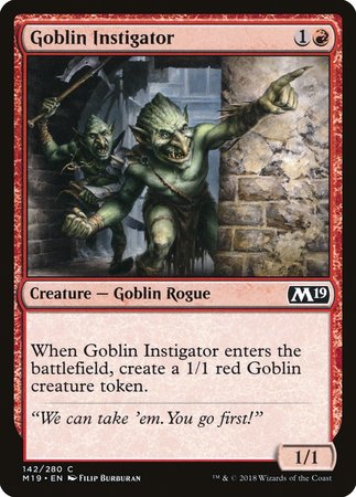 Goblin Instigator [Core Set 2019] | GnG Games