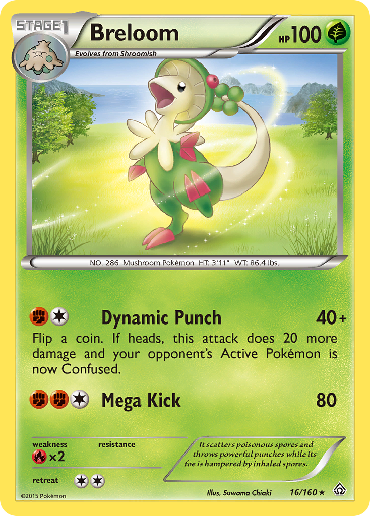 Breloom (16/160) [XY: Primal Clash] | GnG Games