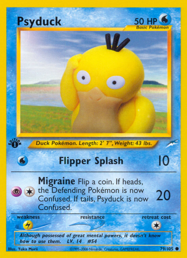 Psyduck (79/105) [Neo Destiny 1st Edition] | GnG Games