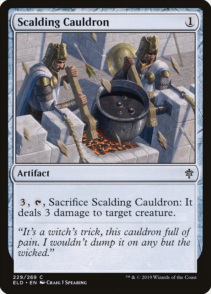 Scalding Cauldron [Throne of Eldraine] | GnG Games