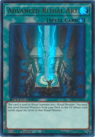 Advanced Ritual Art [SS04-ENV01] Ultra Rare | GnG Games