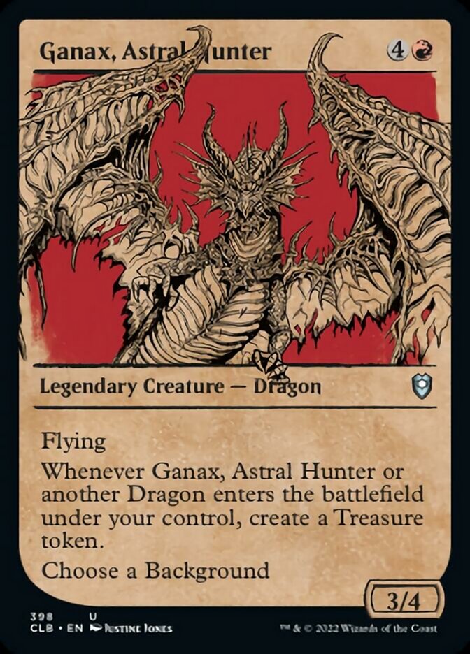 Ganax, Astral Hunter (Showcase) [Commander Legends: Battle for Baldur's Gate] | GnG Games