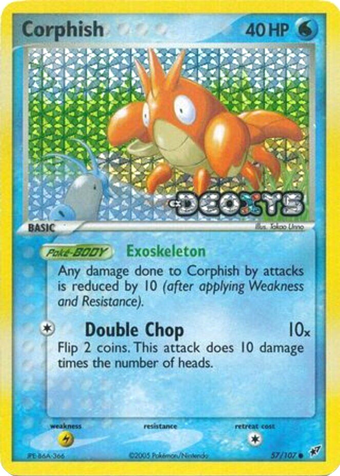 Corphish (57/107) (Stamped) [EX: Deoxys] | GnG Games