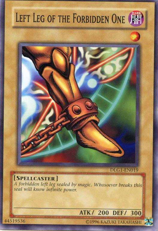 Left Leg of the Forbidden One [DLG1-EN019] Common | GnG Games