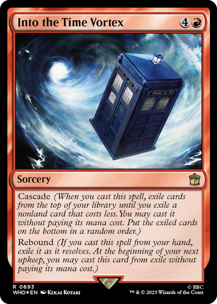 Into the Time Vortex (Surge Foil) [Doctor Who] | GnG Games