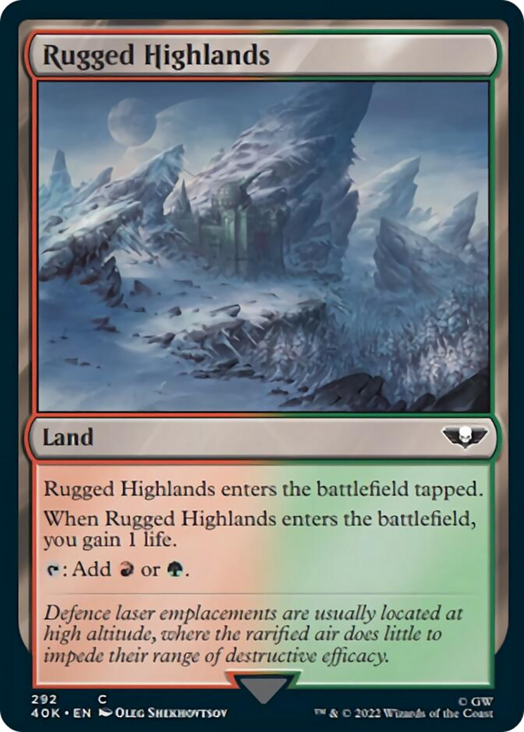 Rugged Highlands [Universes Beyond: Warhammer 40,000] | GnG Games