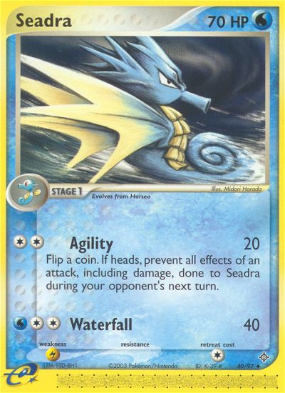 Seadra (40/97) [EX: Dragon] | GnG Games