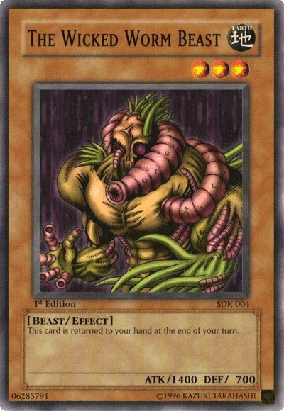 The Wicked Worm Beast [SDK-004] Common | GnG Games