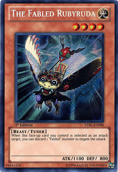 The Fabled Rubyruda [STBL-EN096] Secret Rare | GnG Games