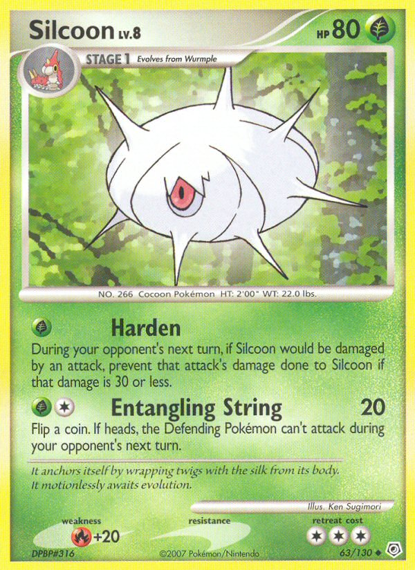 Silcoon (63/130) [Diamond & Pearl: Base Set] | GnG Games