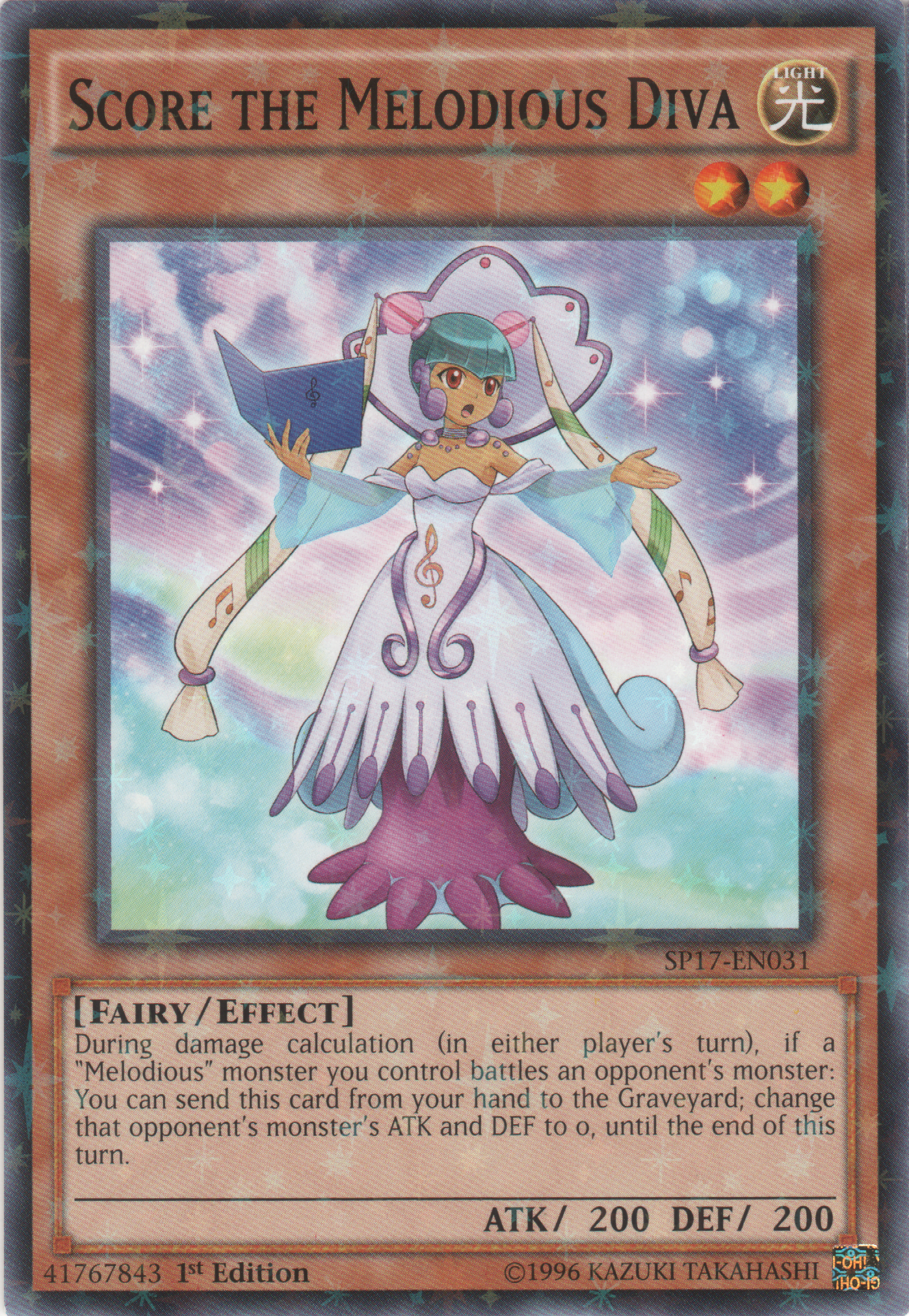 Score the Melodious Diva (Starfoil) [SP17-EN031] Starfoil Rare | GnG Games