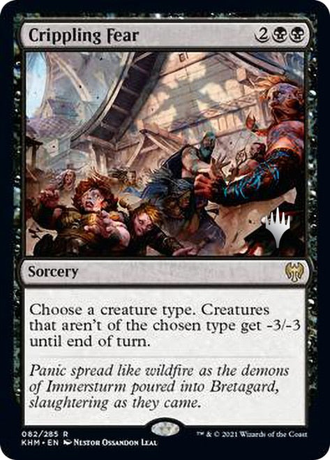 Crippling Fear [Kaldheim Promo Pack] | GnG Games