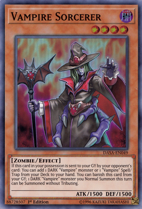 Vampire Sorcerer [DASA-EN049] Super Rare | GnG Games