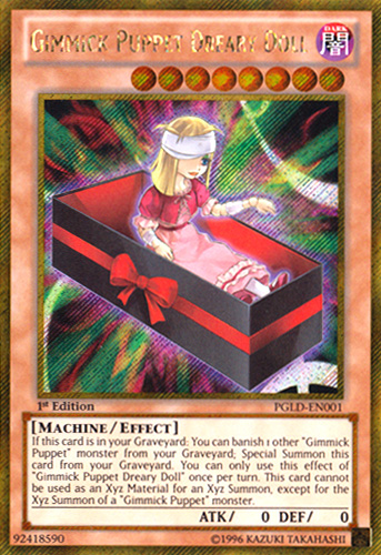 Gimmick Puppet Dreary Doll [PGLD-EN001] Gold Secret Rare | GnG Games