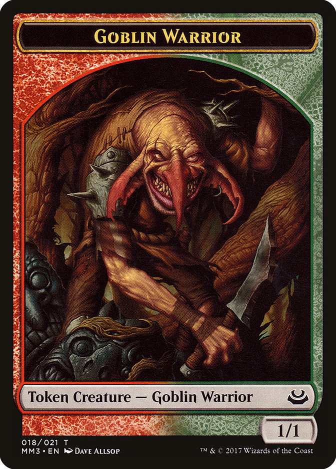 Goblin Warrior [Modern Masters 2017 Tokens] | GnG Games