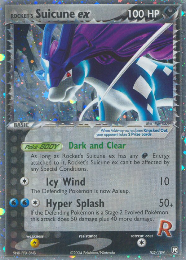 Rocket's Suicune ex (105/109) [EX: Team Rocket Returns] | GnG Games