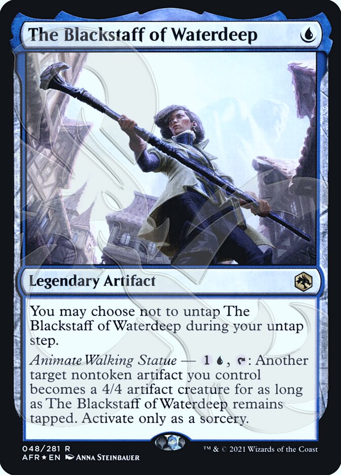 The Blackstaff of Waterdeep (Ampersand Promo) [Dungeons & Dragons: Adventures in the Forgotten Realms Promos] | GnG Games