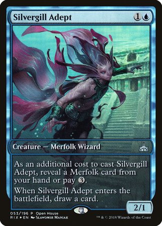 Silvergill Adept [Rivals of Ixalan Promos] | GnG Games