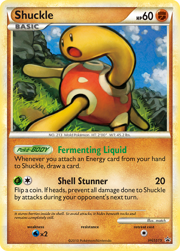 Shuckle (HGSS15) [HeartGold & SoulSilver: Black Star Promos] | GnG Games