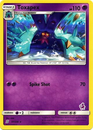 Toxapex (97/236) (Mewtwo Deck) [Battle Academy 2020] | GnG Games