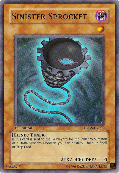 Sinister Sprocket [TDGS-EN009] Super Rare | GnG Games